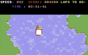 Speedboat Race - Commodore 64