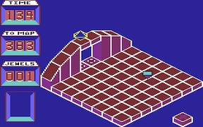 Spindizzy - Commodore 64