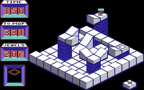 Spindizzy - Commodore 64