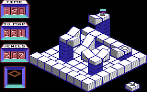 Spindizzy - Commodore 64