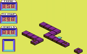 Spindizzy - Commodore 64