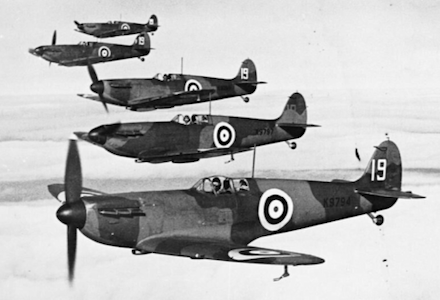 Supermarine Spitfire Historic Photo