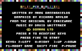 Split Personalities - Commodore 64