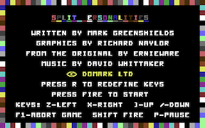 Split Personalities - Commodore 64