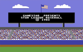Star League Baseball - Commodore 64