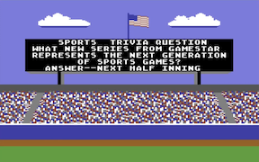Star League Baseball - Commodore 64