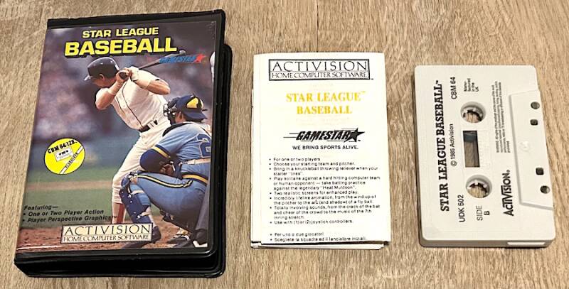 Star League Baseball - Commodore 64
