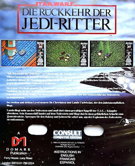 STAR WARS Die Rückkehr der Jedi-Ritter - Commodore 64