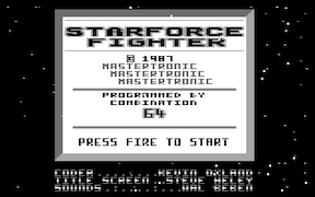 Starforce Fighter - Commodore 64