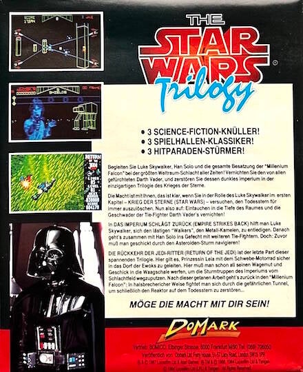 The Star Wars Trilogy - Commodore 64