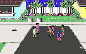 Street Sports Basketball - Commodore 64