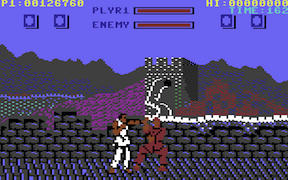 Street Fighter European Version - Commodore 64