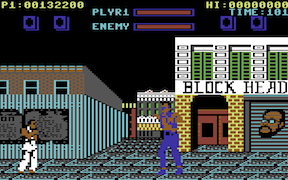 Street Fighter European Version - Commodore 64