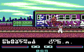 Street Fighter USA Version - Commodore 64