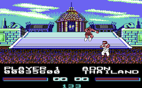 Street Fighter USA Version - Commodore 64