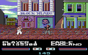 Street Fighter USA Version - Commodore 64