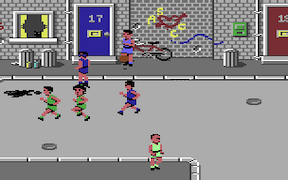 Street Sports Basketball - Commodore 64