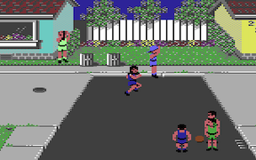 Street Sports Basketball - Commodore 64