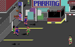 Street Sports Basketball - Commodore 64