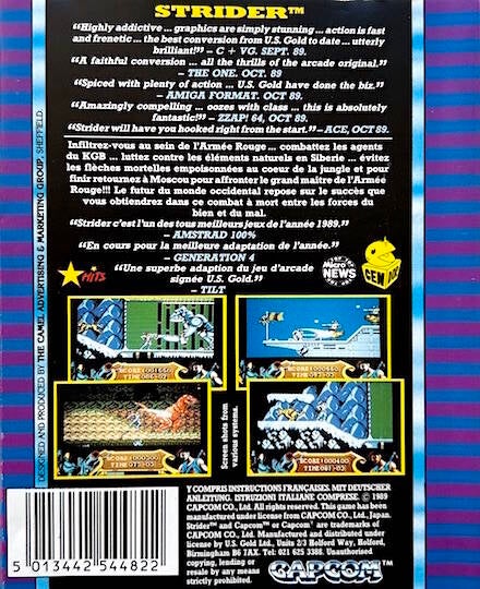 Strider - Commodore 64