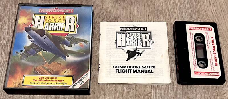 Strike Force Harrier - Commodore 64