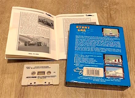Stunt Car Racer - Commodore 64