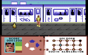 Subway Vigilante - Commodore 64