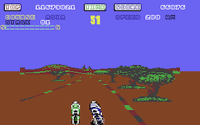 Super Hang On - Commodore 64