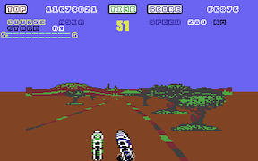 Super Hang-On - Commodore 64