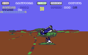 Super Hang-On - Commodore 64