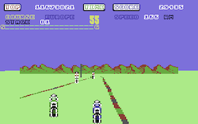 Super Hang-On - Commodore 64