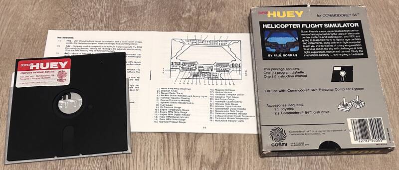 Super Huey - Commodore 64