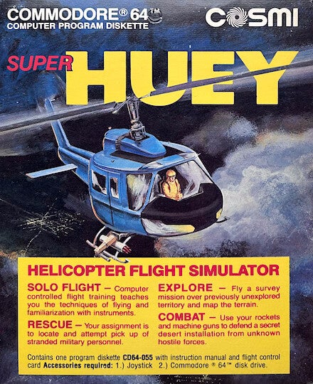Super Huey - Commodore 64