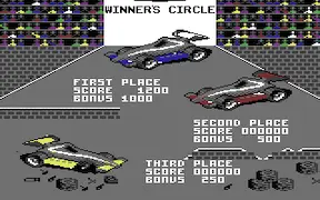 Super Sprint - Commodore 64