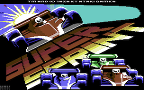 Super Sprint - Commodore 64