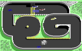Super Sprint - Commodore 64