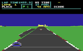 Richard Petty's Talladega - Commodore 64