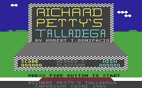 Richard Petty's Talladega - Commodore 64