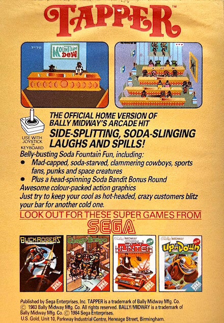 Tapper - Commodore 64