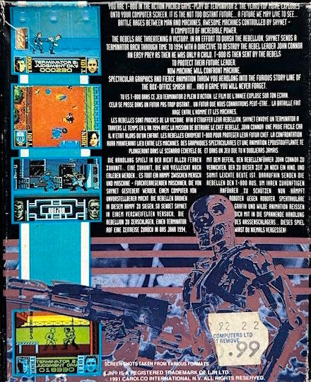 Terminator 2 Judgment Day - Commodore 64