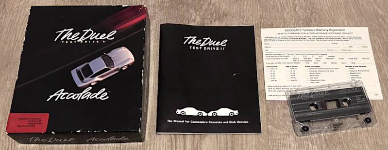 Test Drive II - The Duel - Commodore 64