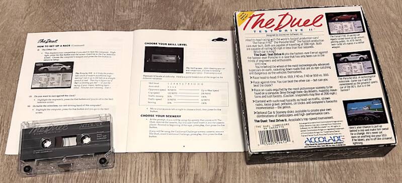Test Drive II - The Duel - Commodore 64