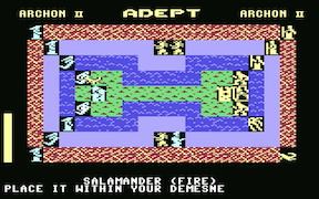 Adept: Archon II - Battle of the Mages - Commodore 64