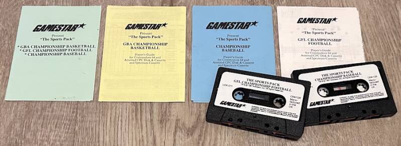 The Sports Pack - Gamestar - Commodore 64