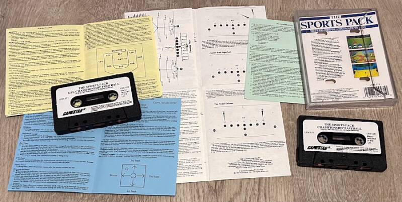 The Sports Pack - Gamestar - Commodore 64