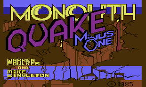 Quake Minus One - Commodore 64