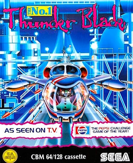 Thunder Blade - Commodore 64