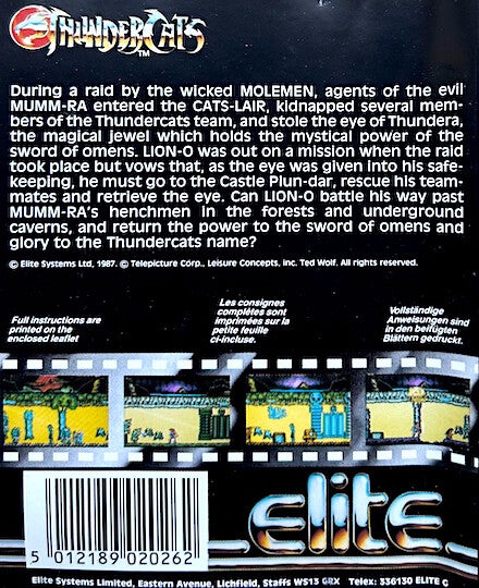 Thundercats - Commodore 64