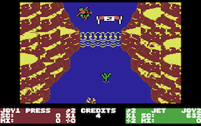 Toobin' - Commodore 64