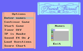 Trivial Pursuit - Commodore 64
